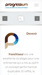 Mobile Screenshot of progressium.fr